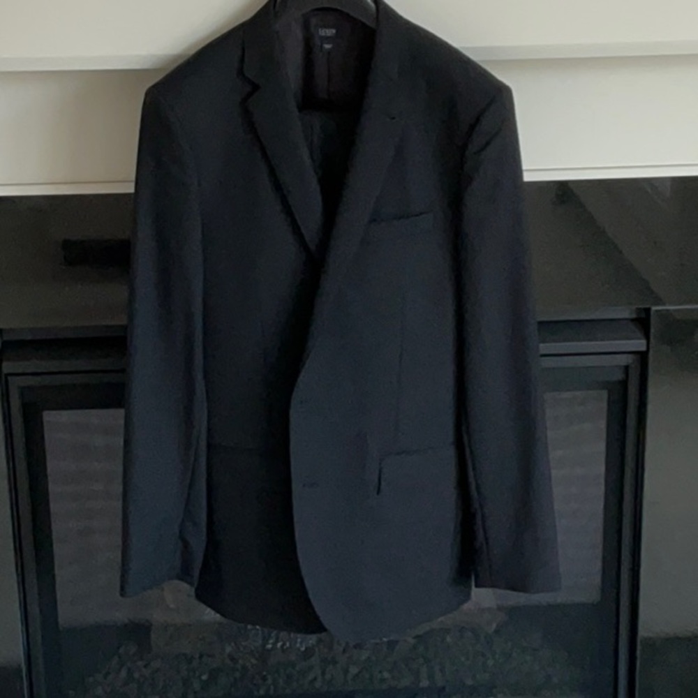 J. Crew Factory Black Suit
